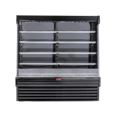 75" W Howard McCray Grab N Go Vertical Open Air Cooler w/ (5) Levels, 115v/208-230v/1ph SC-OD35E-6S-B-LED