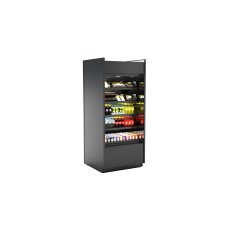 71-5/8" L x 34-1/4"D x 82-1/4"H Open Air Grab N Go Refrigerated Self-Service Case Self-Contained B67R