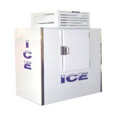 55-1/2" Wide 1 Solid Door Outdoor Ice Merchandiser Freezer Square Model ICB-1