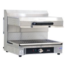 Stainless Steel Quartz Adjustable Salamander with 14″ x 21″ Warming Base 43450
