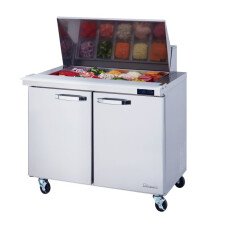 36" 2 Doors Sandwich Prep Table Blue Air BLPT36-HC