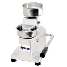 Top-Down Press Patty Maker with Rear-Mounted Paper Holder with 5.2″ Diameter 21573