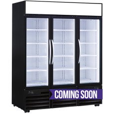 Display Freezer Merchandiser 3 Door 72-UTGF