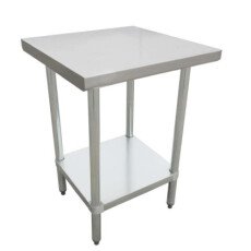 24"X 24" 18 Gauge Stainless Steel Work Table WTS-2424