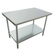 30"X 72" 18 Gauge Stainless Steel Work Table WTS-3072