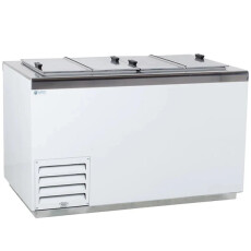 80 3/4" Wide 27.6 Cu Ft Heavy Duty Storage Ice Cream Freezer HFF-12HC