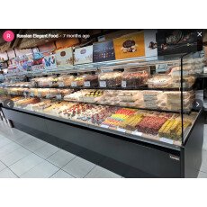 96" Full Service Display Case Cooler BFSV-96SQ-M