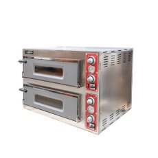 39″ Double Chamber Pizza Oven with 27.6″ Chamber 45199 1.2 kW, 230 V, 1 Ph