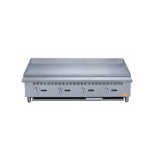 48" Wide 30" Deep 120,000 BTU Gas Griddle Flat Top, NG or LP BMG-48