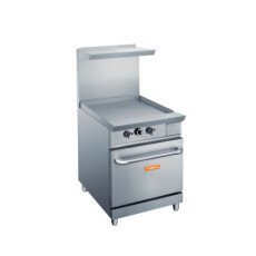 24" Wide 24" Griddle Stove Top Gas Range Oven LPG or NG, BGR-G24