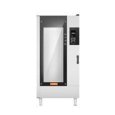 16 Tray, 9 Cooking Modes Combi Oven 18" x 26" Pans Brika B-B16T-V
