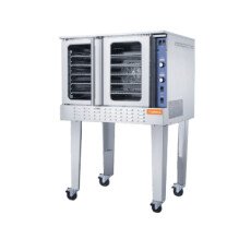 54,000 BTU Gas Convection Oven with 5 Trays NG or LP Gas Brika BCOS-1