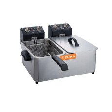 10LBS Double Basin Countertop Electric Fryer BCEF-10D