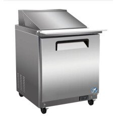 29" 1 Door Sandwich/Salad Prep Table Cooler Cold Zone CZ-29ST-1D
