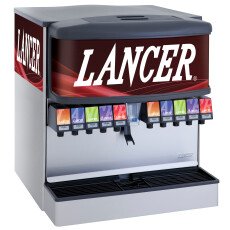 8 Flavour Soda Drink Dispenser with Push Button Valves and Turbo Carb Kit Lancer IBD30