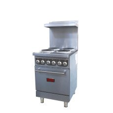 24” Commercial Electric Range with 4 Burners and Standard Oven – 208V, 13kW, 3Ph 48553