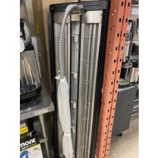 Clearance Restaurant Overhead Dual Heat Lamp with Light Bulbs 60" Wide