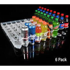 20oz. 591ml 9 Wide Shelf Gravity Glide, 6 Per Box 86171501