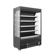 72" Open Air Merchandiser- Black WROD6-B