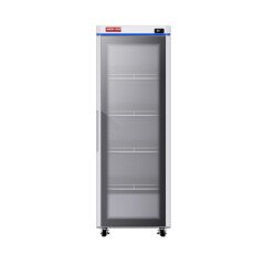 24" Medical or Pharmaceutical Upright Cooler Glass 1 Door NGPR-24-65H