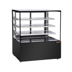60" Square Glass Refrigerated Display Case Cooler NADC-59-SG