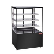 36" Square Glass Refrigerated Display Case Cooler NADC-36-SG