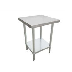 18" x 18" 18 Gauge Stainless Steel Work Table WTS-1818
