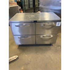 Used True Restaurant 48" Wide Undercounter Freezer with 4 Drawers