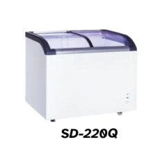 29″ Sliding top 2 basket Ice Cream & Food Display Freezer SD-220Q