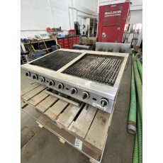 Garland 48" Countertop Charbroiler, Adjustable, Manual Control, Natural Gas GTBG48-AR48-CL