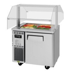 Turbo Air – 36" Commercial Refrigerated Buffet Cold Table / Salad Prep Station JBT-36-N-V