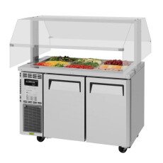 Turbo Air 48" Commercial Refrigerated Buffet Cold Table / Salad Prep Station JBT-48-N-V