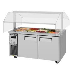 Turbo Air 60" Commercial Refrigerated Buffet Cold Table / Salad Prep Station JBT-60-N-V