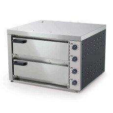 20" x 20" Commercial Electric Pizza Oven Double Deck Countertop Oven NUOVO