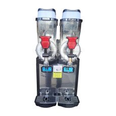 Restored Like New Two Tank Slush Machine – Commercial Frozen Drink & Slushie Maker Cofrimell OASIS-2-10