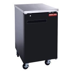 23" Commercial Solid Door Back Bar Cooler New Air NBB-23-SB