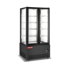 40″ Upright Glass Freezer Display Case New Air NUDF-40-S