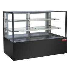 71″ Square Glass Refrigerated Display New Air NDC-71-SG