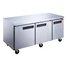 72″ Stainless Steel Undercounter Refrigerator New Air NUR-072-SS