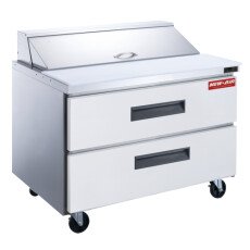 36" Refrigerated Salad/Sandwich Prep Table With 2 Drawers New Air NPT-36SA-2D
