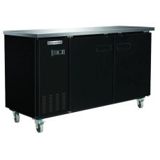 69" Commercial 2 Solid Door Back Bar Refrigerator American Chef BB2-69