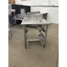 Used 26″ Work table with Bun Tray Underneath WTWBT26-CL