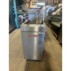 Used 50 Lb. Natural Gas Floor Fryer – 120,000 BTU Vulcan LG400-CL
