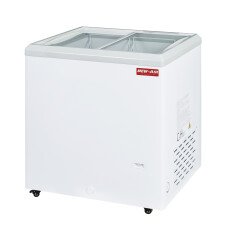 29" Commercial Flat Glass Ice Cream Display Freezer New Air NIF-29-FG