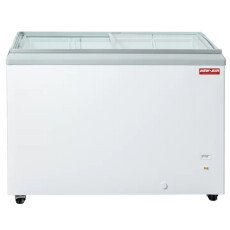 50" Commercial Flat Glass Ice Cream Display Freezer New Air NIF-50-FG
