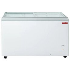 60" Commercial Flat Glass Ice Cream Display Freezer New Air NIF-60-FG