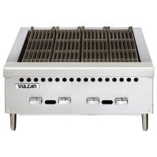 25" Commercial Radiant Gas Charbroiler 58,000 BTU NG/LP Vulcan VCRB25-V