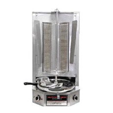 Autodoner 85 lb Vertical Broiler Gyro & Shawarma Machine 45,000 BTU NG/LP Optimal Automatics G500-V