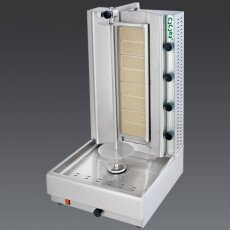 200 lb Vertical Broiler Gyro & Shawarma Machine 60,000 BTU NG/LP Visvardis DG10A-N