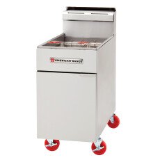 75 lb Commercial Fryer 160,000 BTU NG/LP American Range AF-75-NG-V